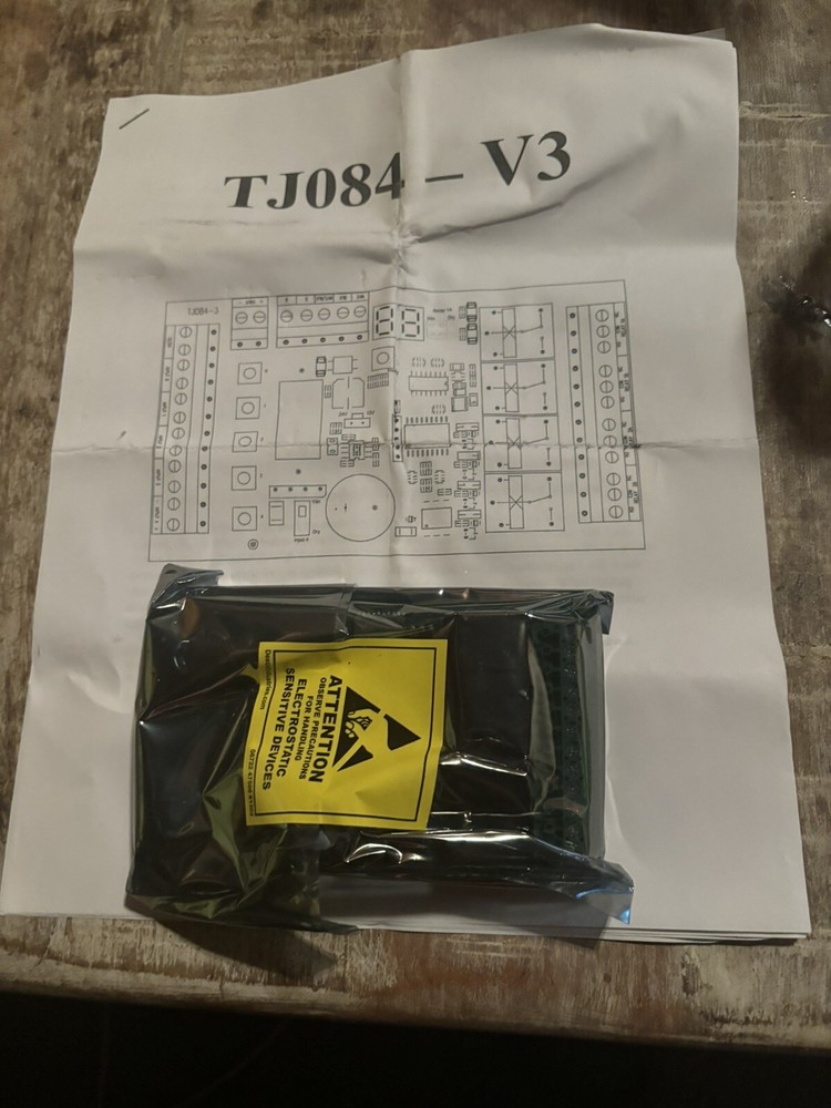 TJ084-V3 4 Relay Programmable Circuit Board