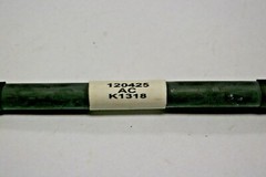 NEW, P/N 120425, BATTERY CABLE, LEAD, SKYJACK, 6 INCHES, 5/16′ LUGS, 4 AWG.