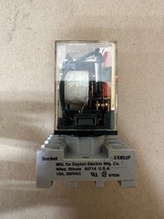 Omron MK2PN-S Contact w/ Dayton 5X852F Relay Base