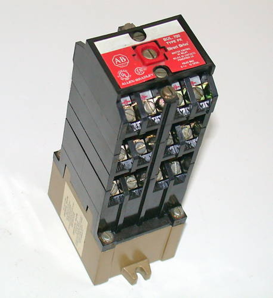 ALLEN BRADLEY CONTROL RELAY 20 AMP MODEL 700PK800A1