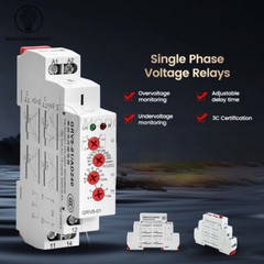 AC/DC12V-240V A220V 16A On Delay Off Delay Timer Relay Time Delay Relay Din Rail