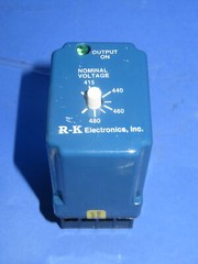 R-K ELECTRONICS TVM-400-20-0002 3 Phase Voltage Relay + 1 Year Warranty