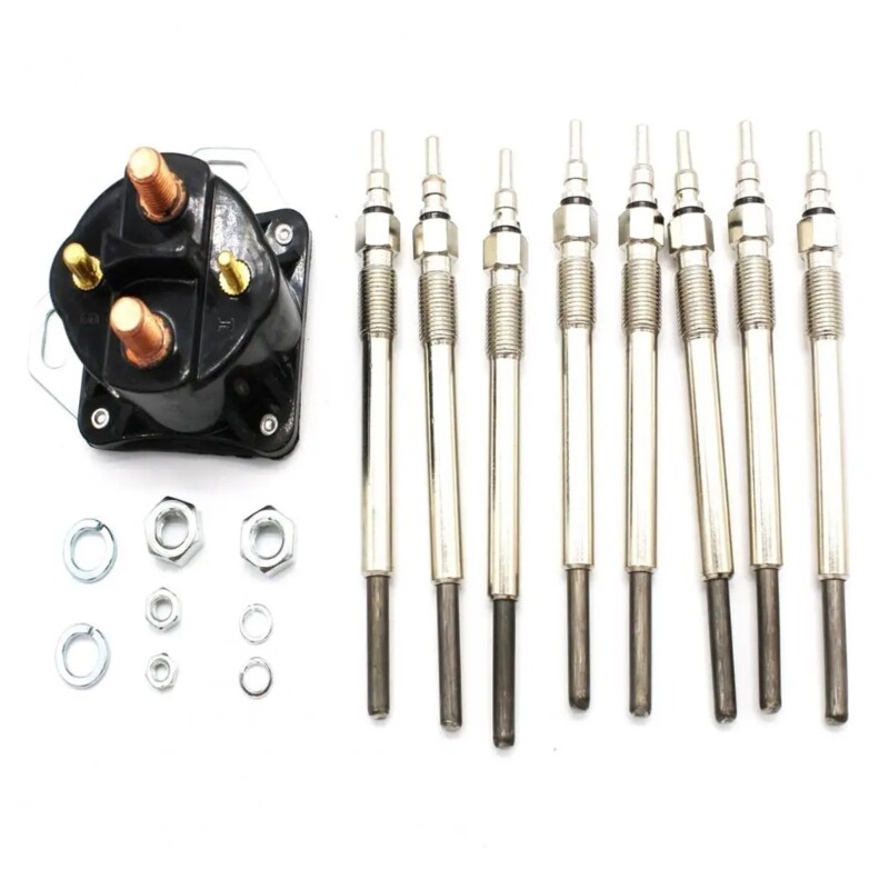 Glow Plug Relays Module Controller Solenoid 80033190 For F-350 F-450 F-590