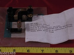 Reliance Electric K-601 Auxillary Contact Kit K601 64412-S 64402 64403 64404 New