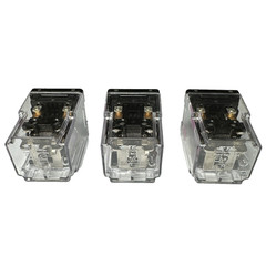 Qty 3 New KRPA-11DN-24 24VDC 8 pin Plug-In Relay DPDT 10 Amp ETE Ships Free