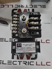 Cutler Hammer D60LT Adjustable Current Relay D60LT3 Transformer