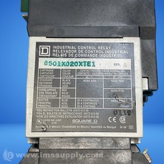 Square D 8501X020XTE1 Control Relay FNIP