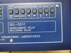 Ship FedEx SEL-551C OVERCURRENT RELAY RECLOSING 125/250V 0551C0CX631X