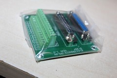 Electronics-Salon DB25 D-SUB DIN Rail Mount Interface Module, Male/Female, DSUB