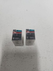 ABB CR-M024DC2 RELAY 1SVR 405 611 R1000 24VDC 8-PIN (2Pcs) *NOS*FAST SHIPPING*