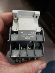 ABB N22E 110-120V Coil Contactor Relay With CAL5 Auxiliary Contact