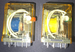 LOT OF TWO (2) IDEC RR3B-ULC GENERAL PURPOSE RELAYS – AC120V 50/60HZ and DC110V