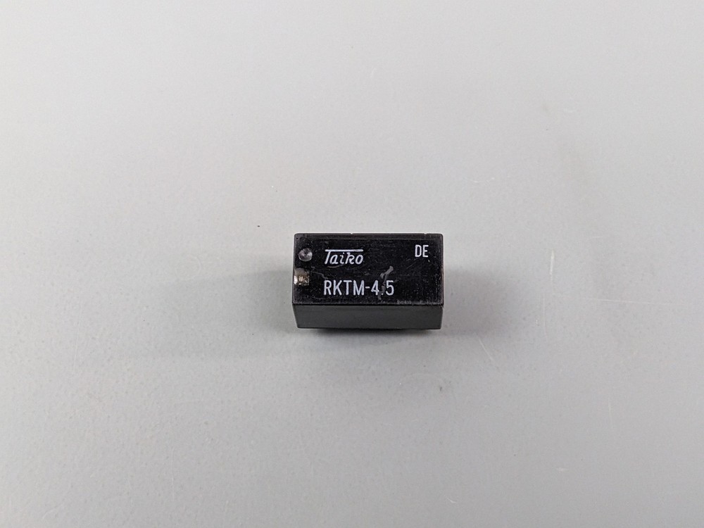 (4) Taiko RKTM-4.5 Relays, SOLDER PULLS