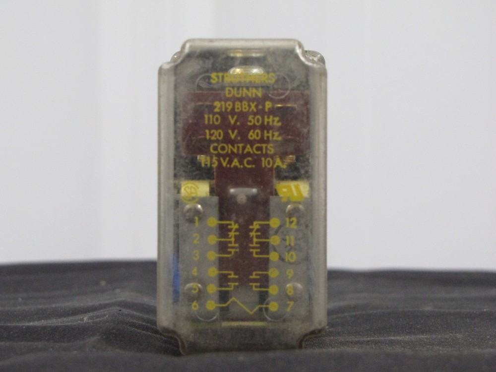MSD Inc.Relay, # 219BBXP ,120 V, 10 Amp,