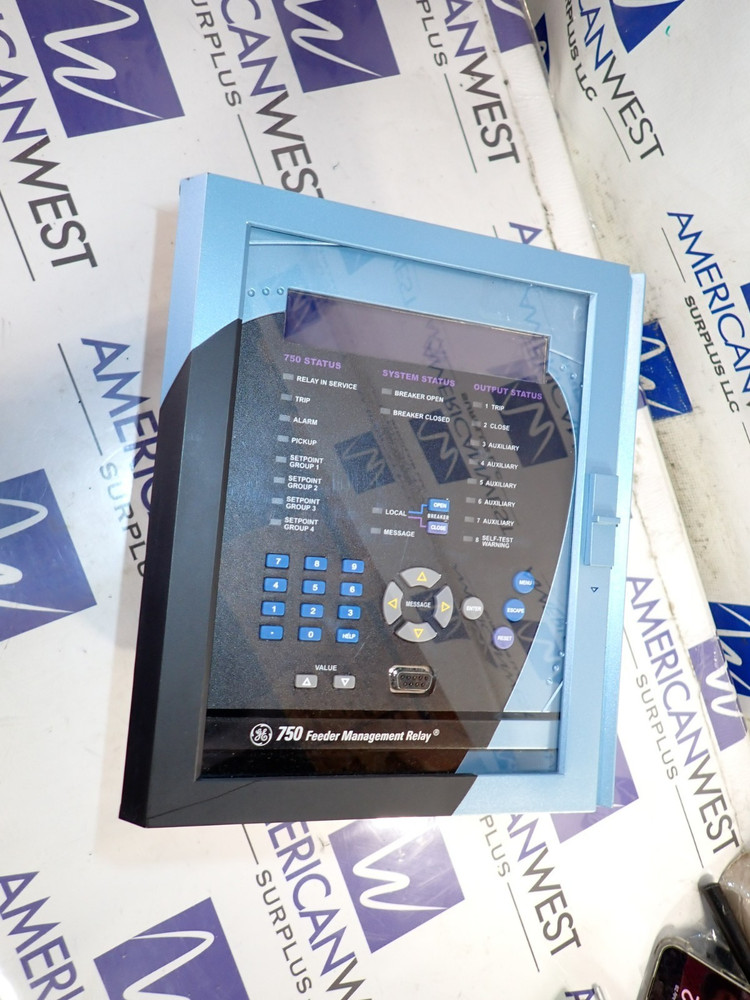 GE 750 Feeder Management Relay SR750-CASE 750-P5-G5-S5-HI-A1-R-E M1040
