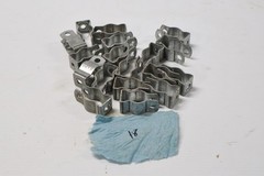 Lot of 62 Misc Conduit Hangers – 3/8″ 1/2″ 3/4″ – RACO 2052 #0 & Neer 44110 #1
