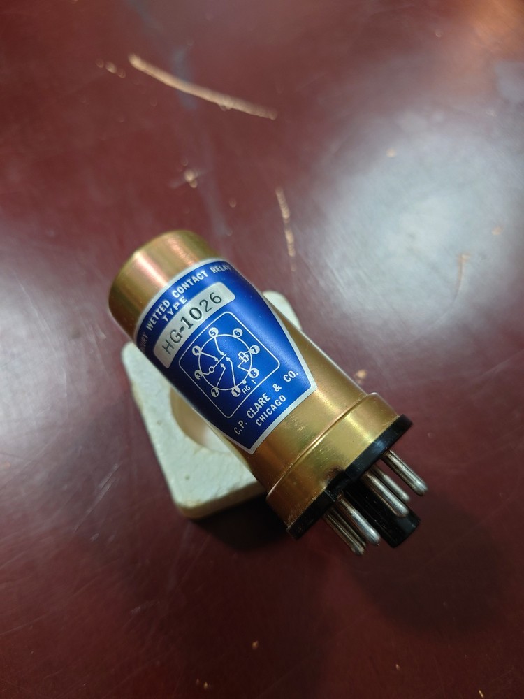 C.P. CLARE & CO HG-1026 wetted contact relay NEW OLD STOCK