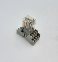 Fujitsu FRL-263 Relay 14-Pin Socket SY45-05 Plug-in 3A 1/10HP 7A 300V Coil 120V