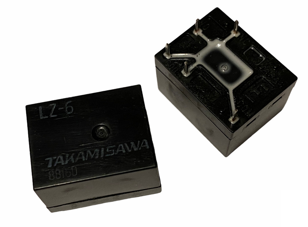1 PCS TAKAMISAWA General Purpose Relay LZ-6 6V DC 3A 1 Form C (SPDT-NO, NC)