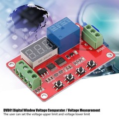 Digital Voltage Comparator, 0.1V Adjustable Window Voltage Monitor with Relay…