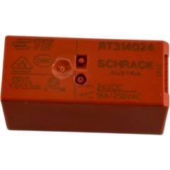 NEW Schrack RT314024 General Purpose Relay SPDT (1 Form C) 24VDC Coil Through Ho