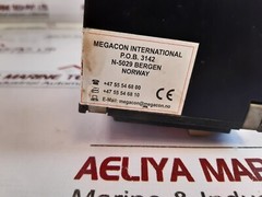 Megacon KSQ331N Sync Check Synchronising Indication Control Relay, 200-240V