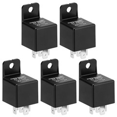 5 Pack 24V 40A 5 Pin SPDT Automotive Relays JD2912 Power Starter Light Relay Kit