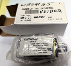 EAGLE SIGNAL CONTROLS VEEDER-ROOT 24VDC RELAY 22Q2CD02402 [A2S3]