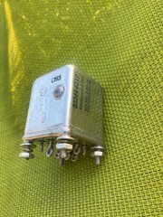 Leach MIL-SPEC magnetic latch relay; 10A 4PDT 28v, sealed. Pt# MS25468-D1