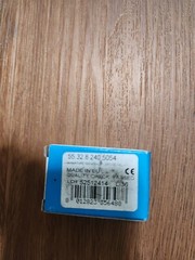 Ind. Plug-In Relay, DPDT 10A, 240V AC coil, lockable test button, LED & mech Ind