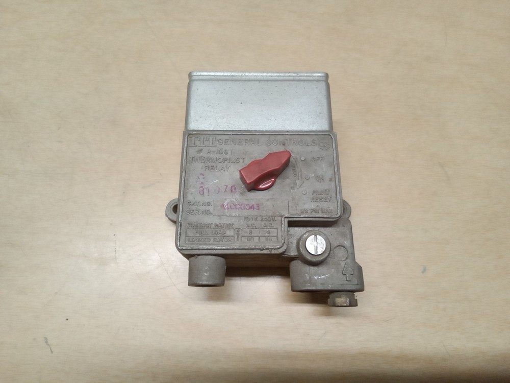ITT A100G543 Thermopilot Relay