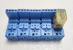 5pcs of Finder Type 94.04 Relay Socket