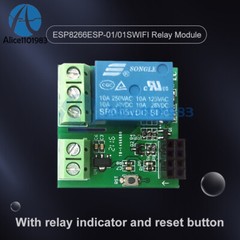 ESP8266 ESP-01/01S DC 5V 1 Channel WIFI Relay Module with Separate Backplane