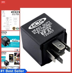 12V 5 Pin Electronic Flasher Relay Heavy Duty for Incandescent Bulbs Turn Signal