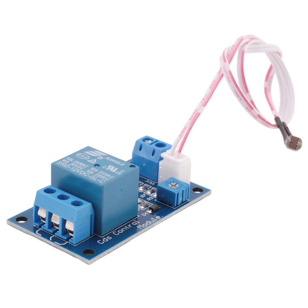 12V Light Control Photoresistor Relay Module Detection Sensor XH-M131 V4W77845