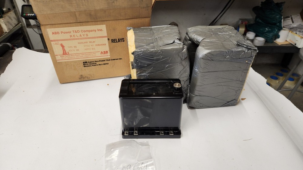 Westinghouse ABB 293B255A20 SG Auxiliary Relay 125V DC NEW IN BOX
