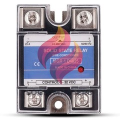 Solid State Relay MGR-1 D4825 for Mager Single Phase SSR 25A DC 3-32V AC 24-480V