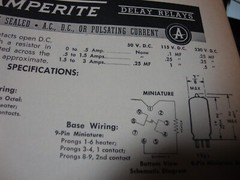 AMPERITE 26NO45T MINIATURE 9 PIN TIME DELAY RELAY * NEW IN BOX *