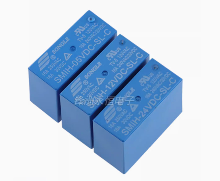 10pcs SMI SMIH-05VDC 12VDC 24VDC-SL-A -SL-C 2C HF115 Relay