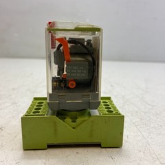 RELCO EDL CW2 MRC C2-A29 Relay w/ Socket 10A 380V 24VDC