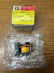 Ohmite GPRX-36T, Relay 115 VAC Coil, 3PDT, 5 Amps,
