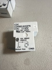 CDR801A0QPN CORNELL DUBILIER MINIATURE 30 AMP INDUSTRIAL RELAY(3 PCs Lot)
