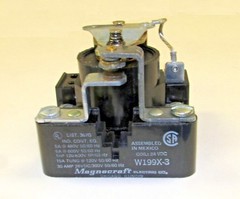 MAGNACRAFT W199X-3 SPDT 24VDC 40A Panel Mount, Screw Terminal Power Relay, New