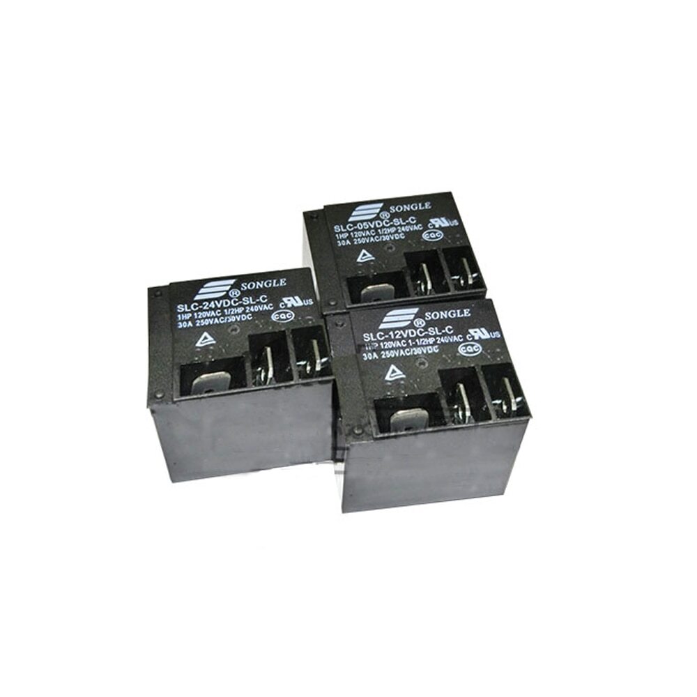 1PCS Relay DIP5 SLC- 05VDC 12VDC 24VDC -SL-C 30A T91 5V 12V 24V