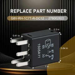 4pcs 12V 30Amp 5Pins Relays for Seadoo GTS GTR GTX RXT XRS RXP-X WAKE 278003828
