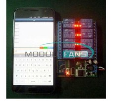 12V 8-Channel Bluetooth Relay Android Mobile Remote control Switch Motor Light