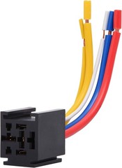 Car Relay 80A 12V Heavy Duty SPDT 5-Pin On Off Normally Open Socket Pack of 2