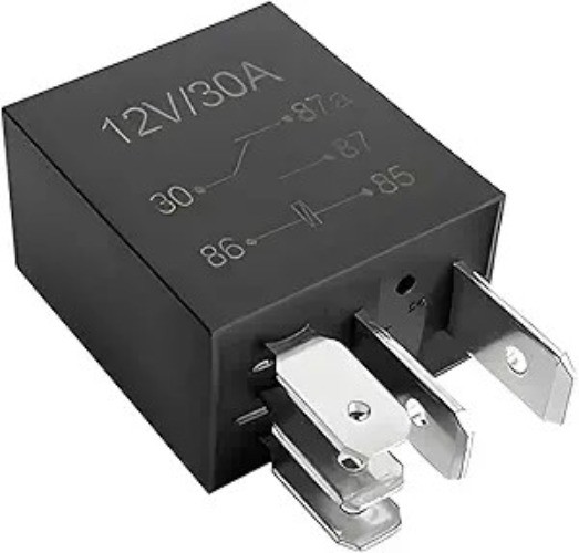 5 Pin 12V 30A Waterproof Car Relay, Heavy Duty Universal Autom Size: 5 Pin/1PC
