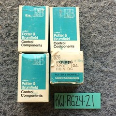 P&B Potter & Brumfield KRP-14DG General Purpose Relay 3PDT – 110V, 10A, 1.2W NOS