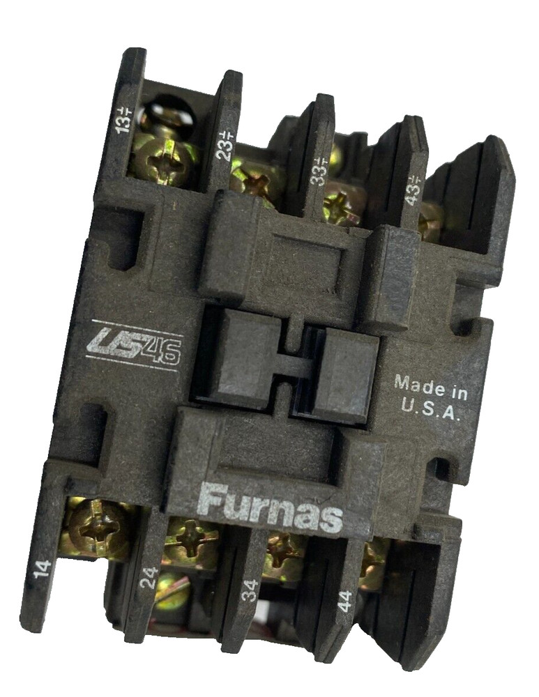 Furnas 46US40 Control Relay Series D US46 Industrial Machine Tool Relay ✅